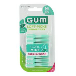 Gum Soft-Picks Comfort Flex mint medium 80 St