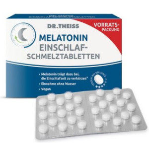 DR.THEISS Melatonin Einschlaf-Schmelztabletten